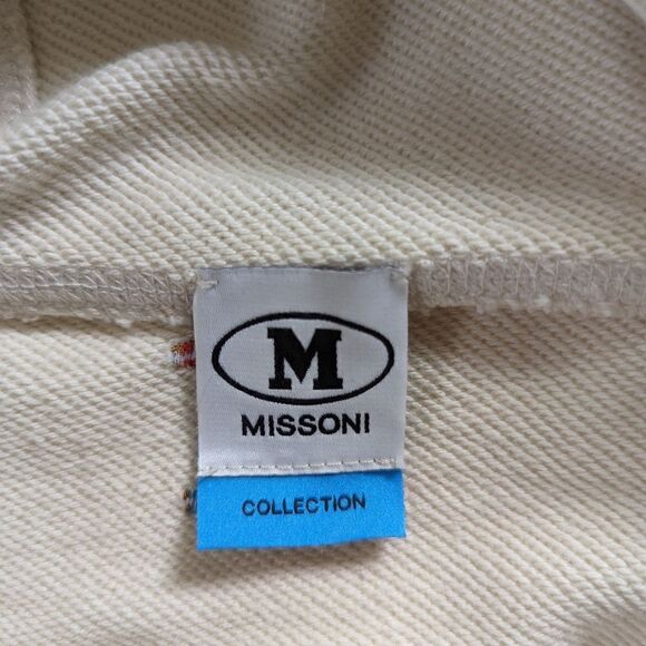 Missoni Elevated Maximalist Cozy Coastal Countryside Patchwork Hoodie XS - Picture 3 of 15